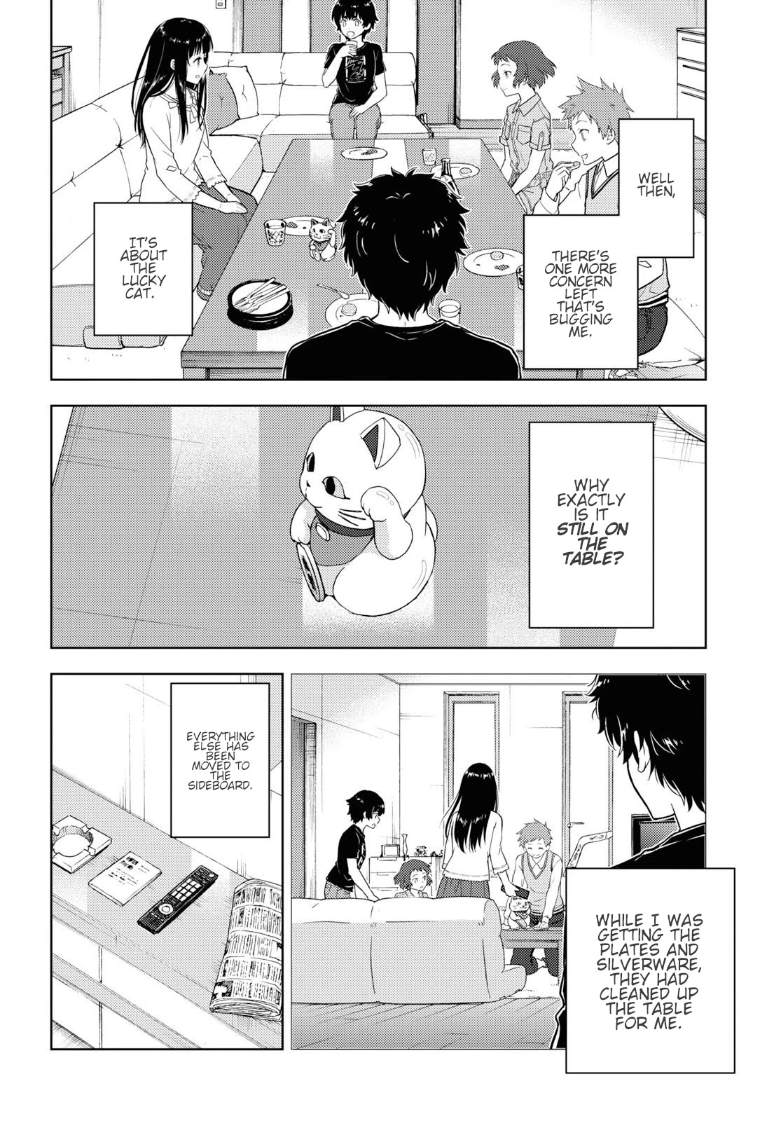Hyouka Chapter 84 page 3 - Chapter 84: Friends Need to be Celebrated ③
