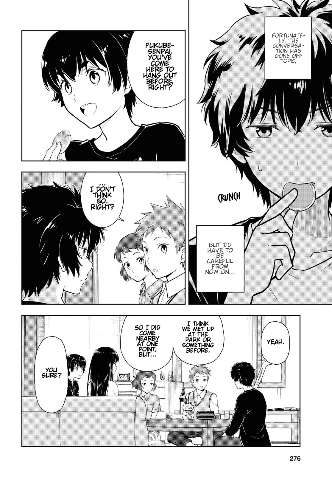 Hyouka Chapter 84 page 5 - Chapter 84: Friends Need to be Celebrated ③