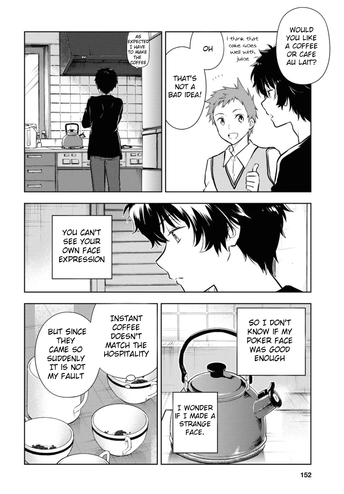 Hyouka Chapter 86 page 4 - Chapter 86: Friends Need to be Celebrated ⑤