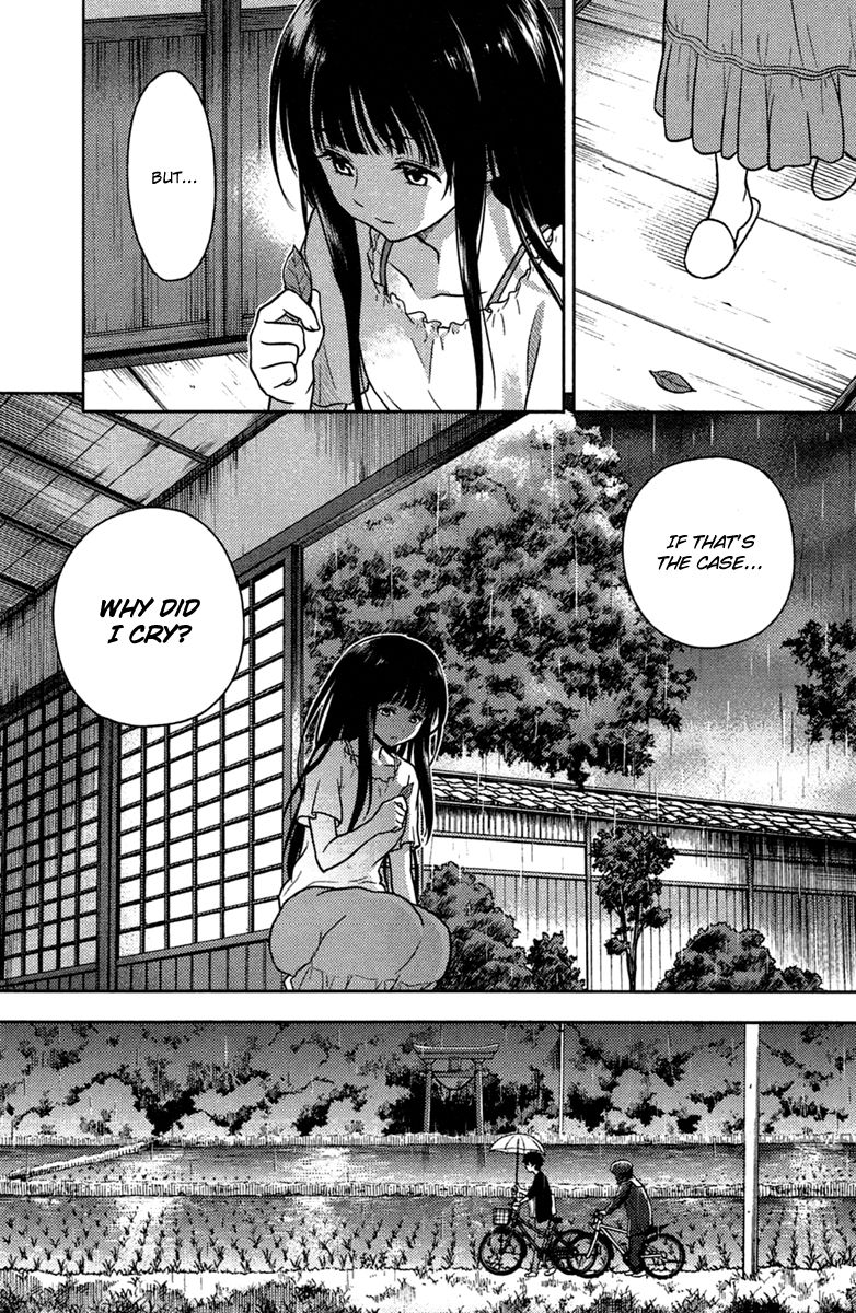 Hyouka Chapter 9 page 21 - Chapter 9 : The Truth of the Historic Classic Literature Club