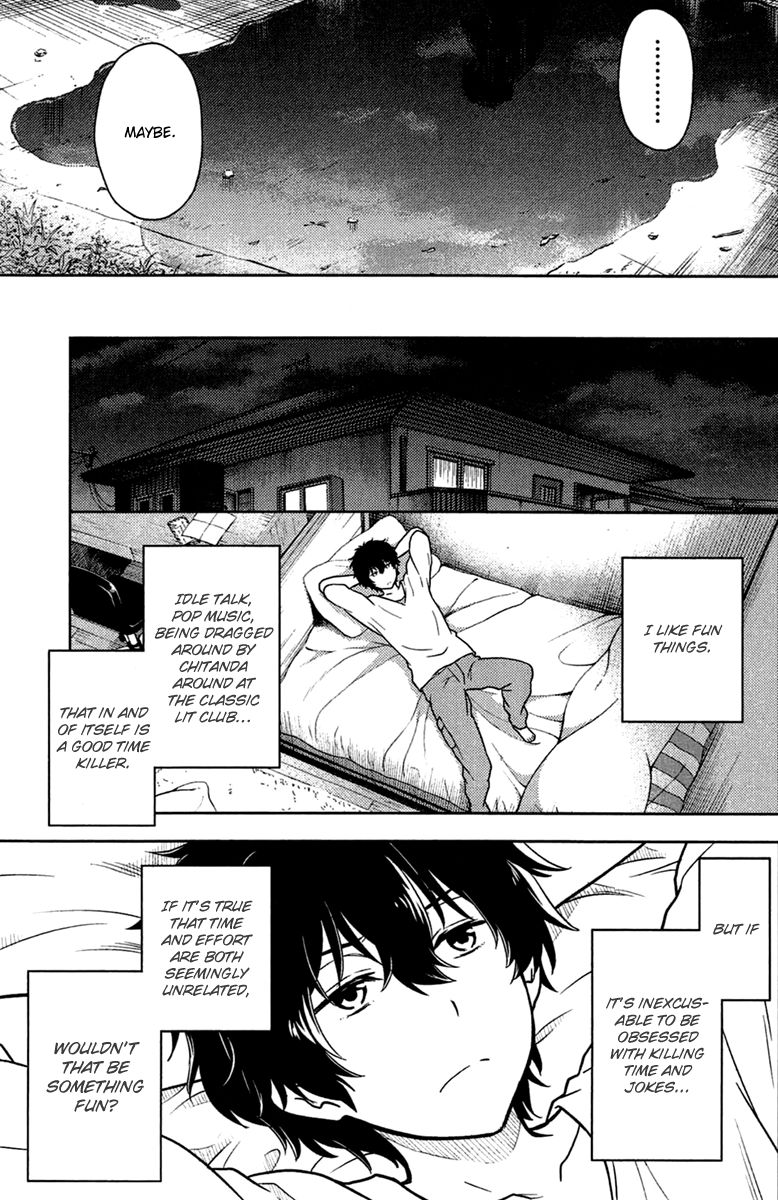 Hyouka Chapter 9 page 29 - Chapter 9 : The Truth of the Historic Classic Literature Club