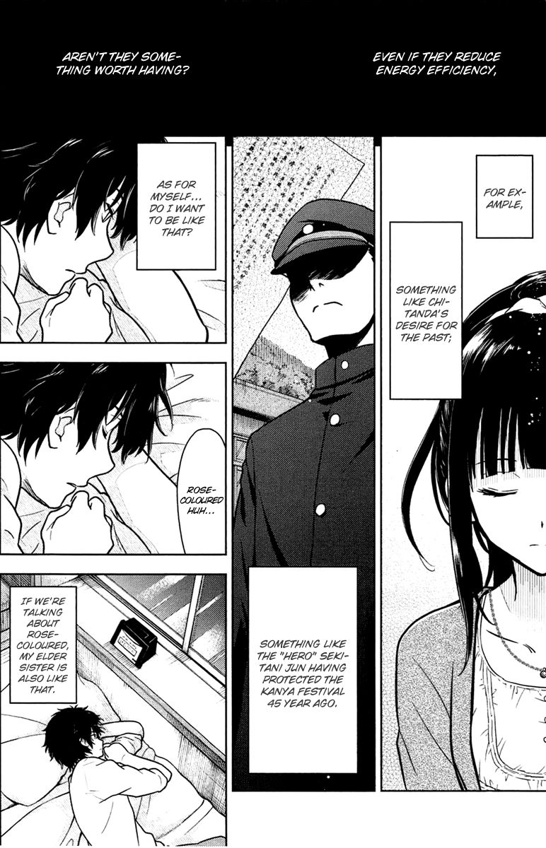 Hyouka Chapter 9 page 30 - Chapter 9 : The Truth of the Historic Classic Literature Club