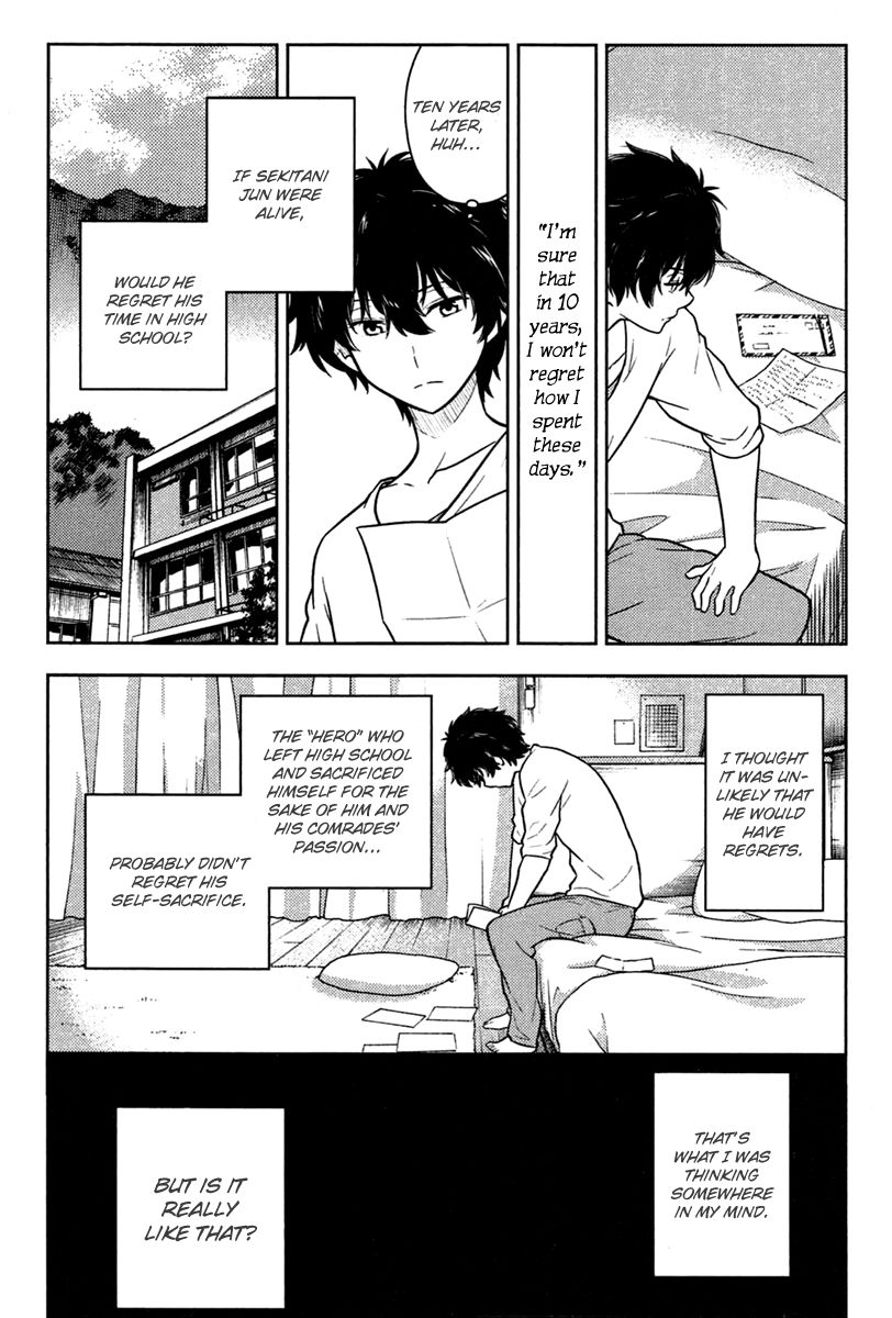 Hyouka Chapter 9 page 36 - Chapter 9 : The Truth of the Historic Classic Literature Club