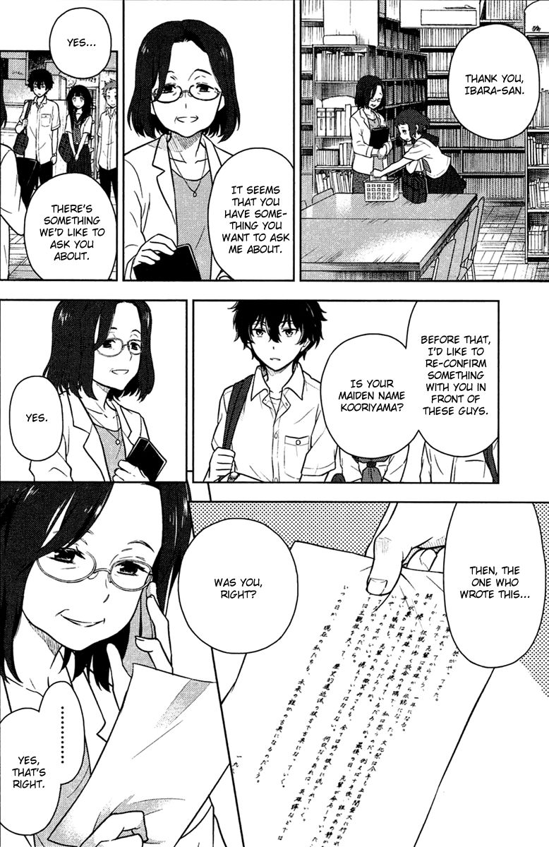 Hyouka Chapter 9 page 48 - Chapter 9 : The Truth of the Historic Classic Literature Club