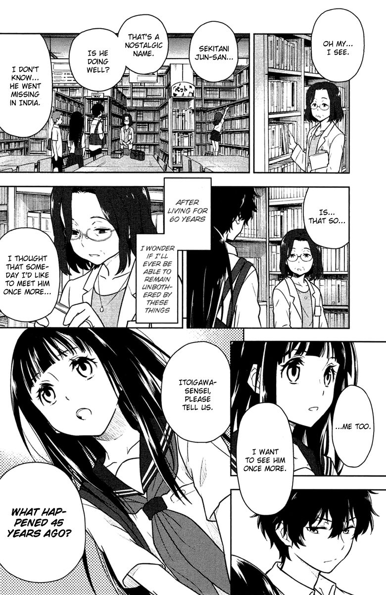 Hyouka Chapter 9 page 50 - Chapter 9 : The Truth of the Historic Classic Literature Club
