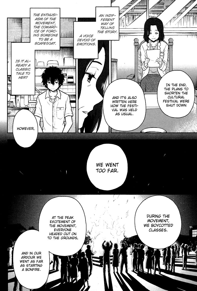 Hyouka Chapter 9 page 58 - Chapter 9 : The Truth of the Historic Classic Literature Club