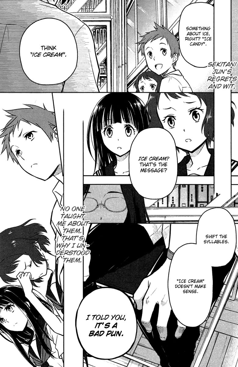 Hyouka Chapter 9 page 69 - Chapter 9 : The Truth of the Historic Classic Literature Club
