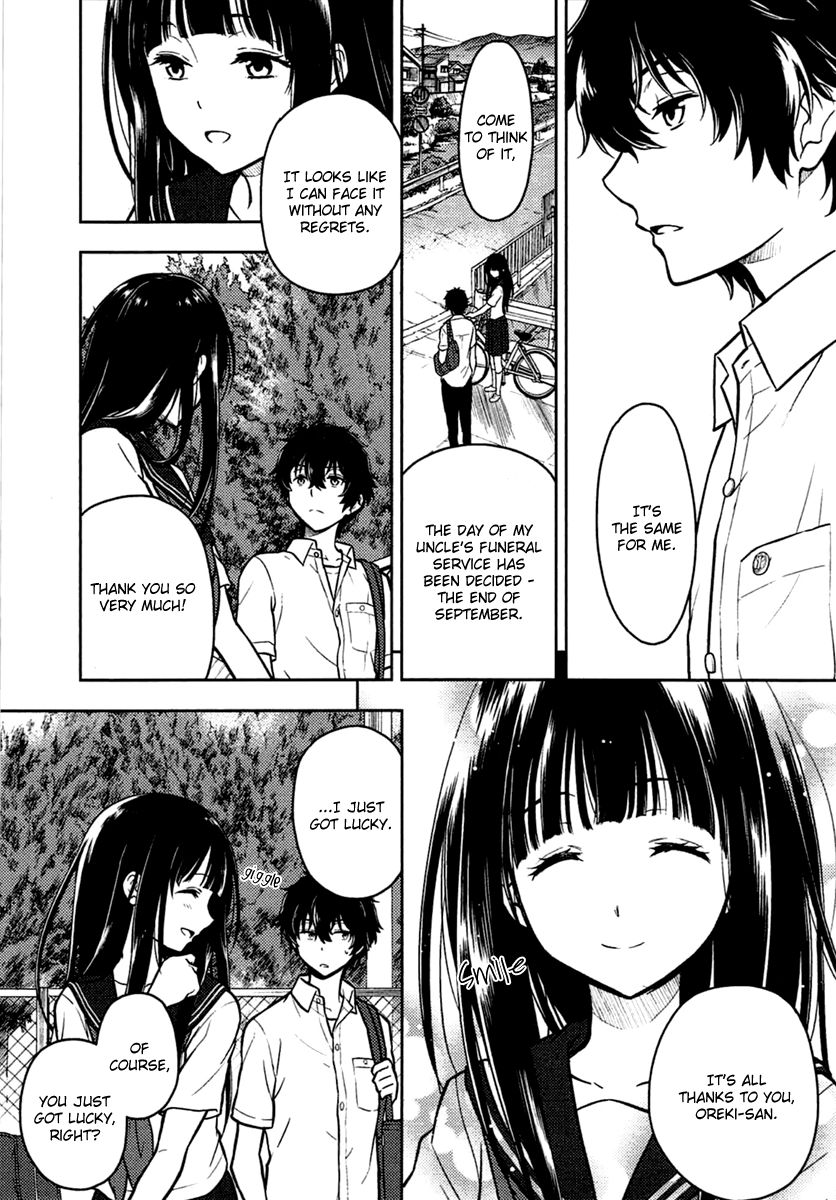 Hyouka Chapter 9 page 83 - Chapter 9 : The Truth of the Historic Classic Literature Club