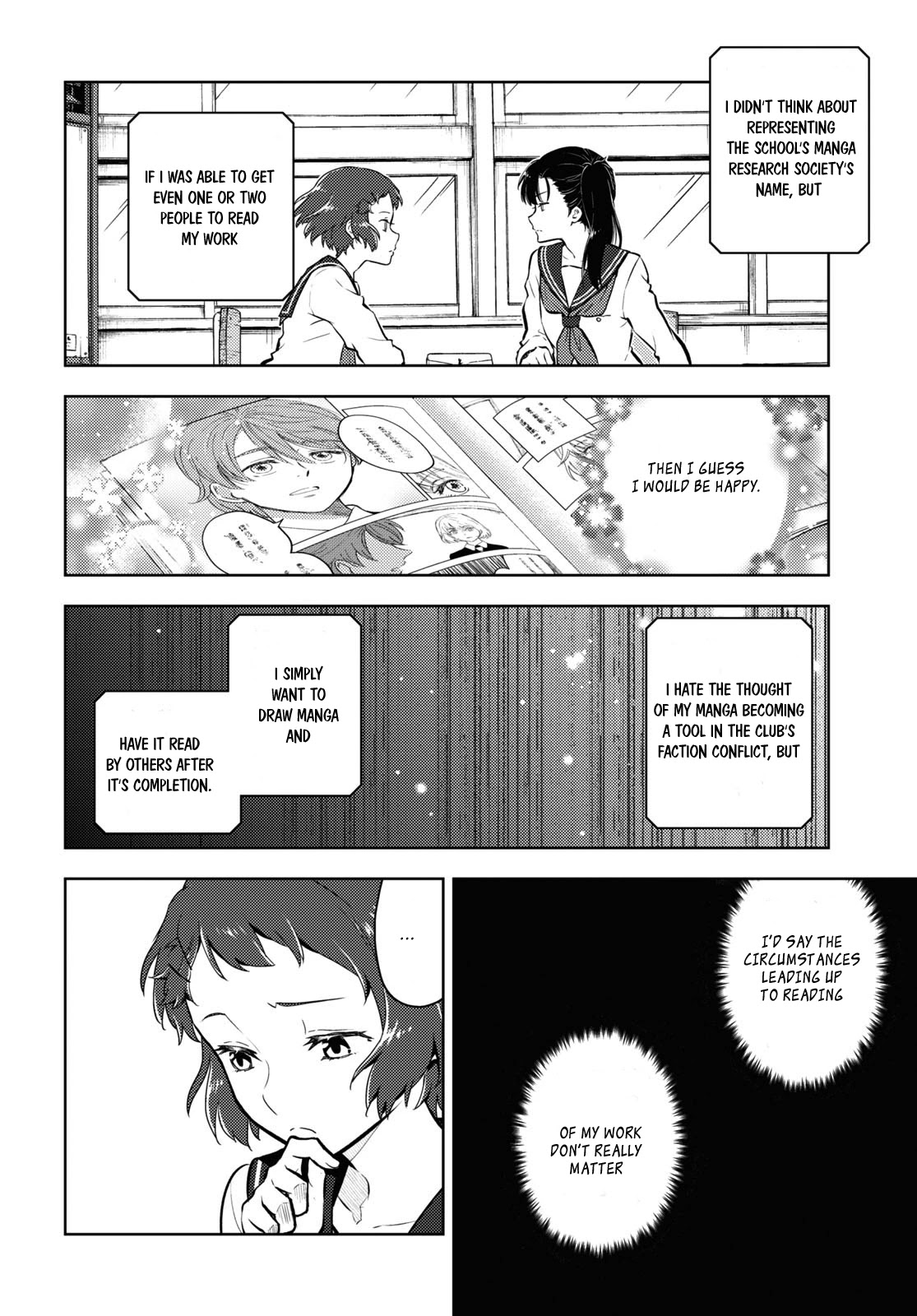 Hyouka Chapter 93 page 8 - Chapter 93