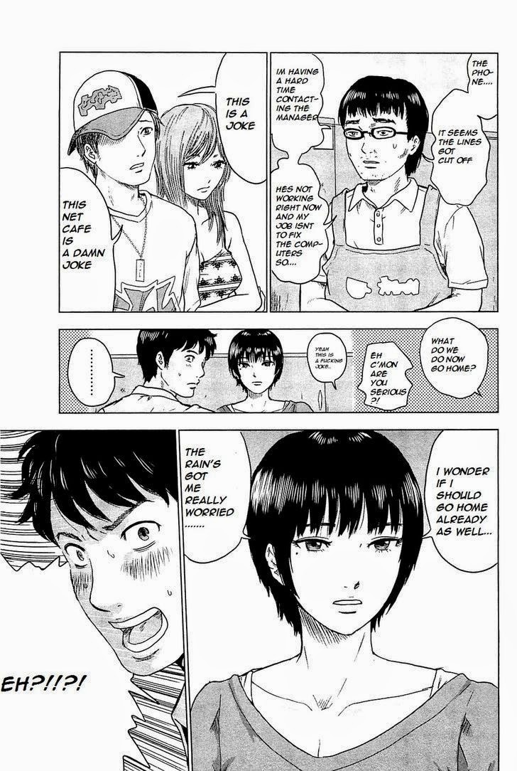 Hyouryuu Net Cafe Chapter 3 page 14 - Chapter 3: The rain continues to pour