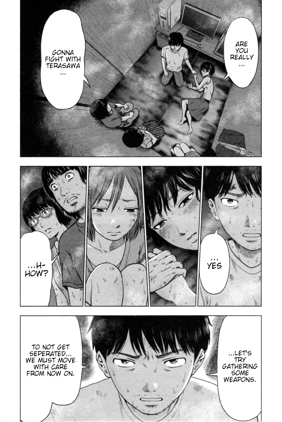 Hyouryuu Net Cafe Chapter 37 page 4 - Chapter 37: Don't Let Me Die