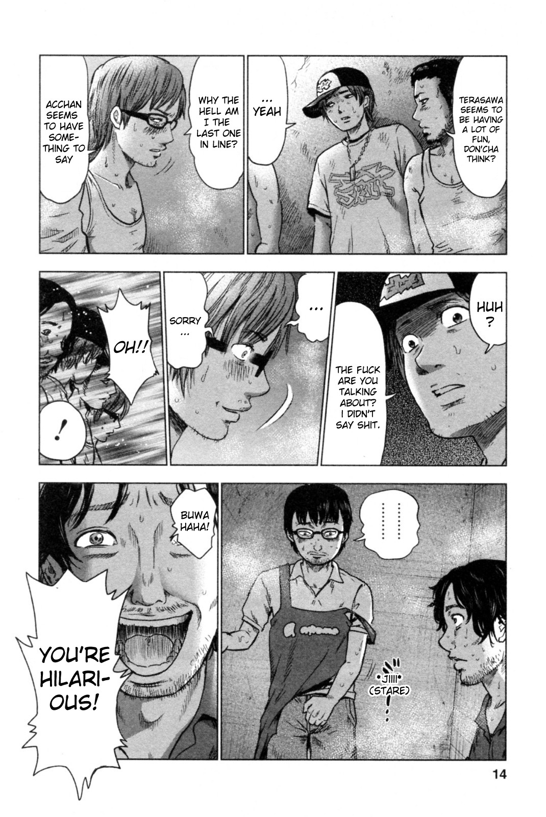 Hyouryuu Net Cafe Chapter 37 page 9 - Chapter 37: Don't Let Me Die