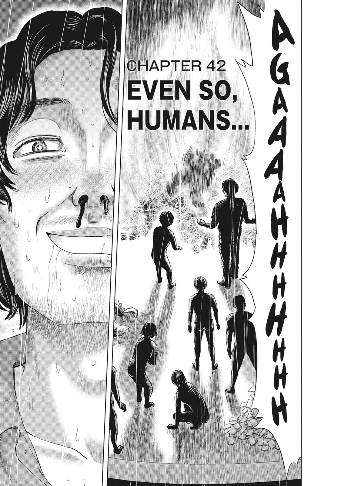 Hyouryuu Net Cafe Chapter 42 page 1 - Chapter 42: Even So, Humans...