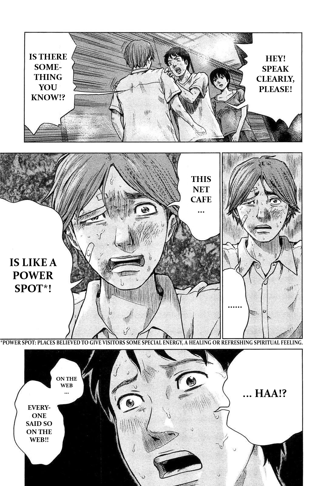 Hyouryuu Net Cafe Chapter 7 page 3 - Chapter 7: Power Spot