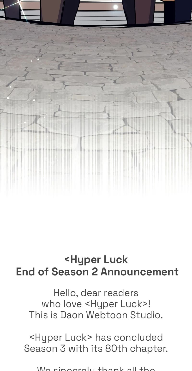 Hyper Luck Chapter 80 page 66 - Chapter 80: Season 3 END