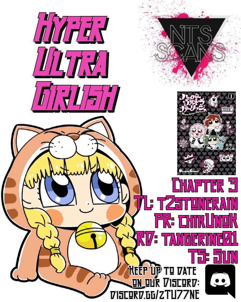 Hyper Ultra Girlish Chapter 3 page 1 - Chapter 3