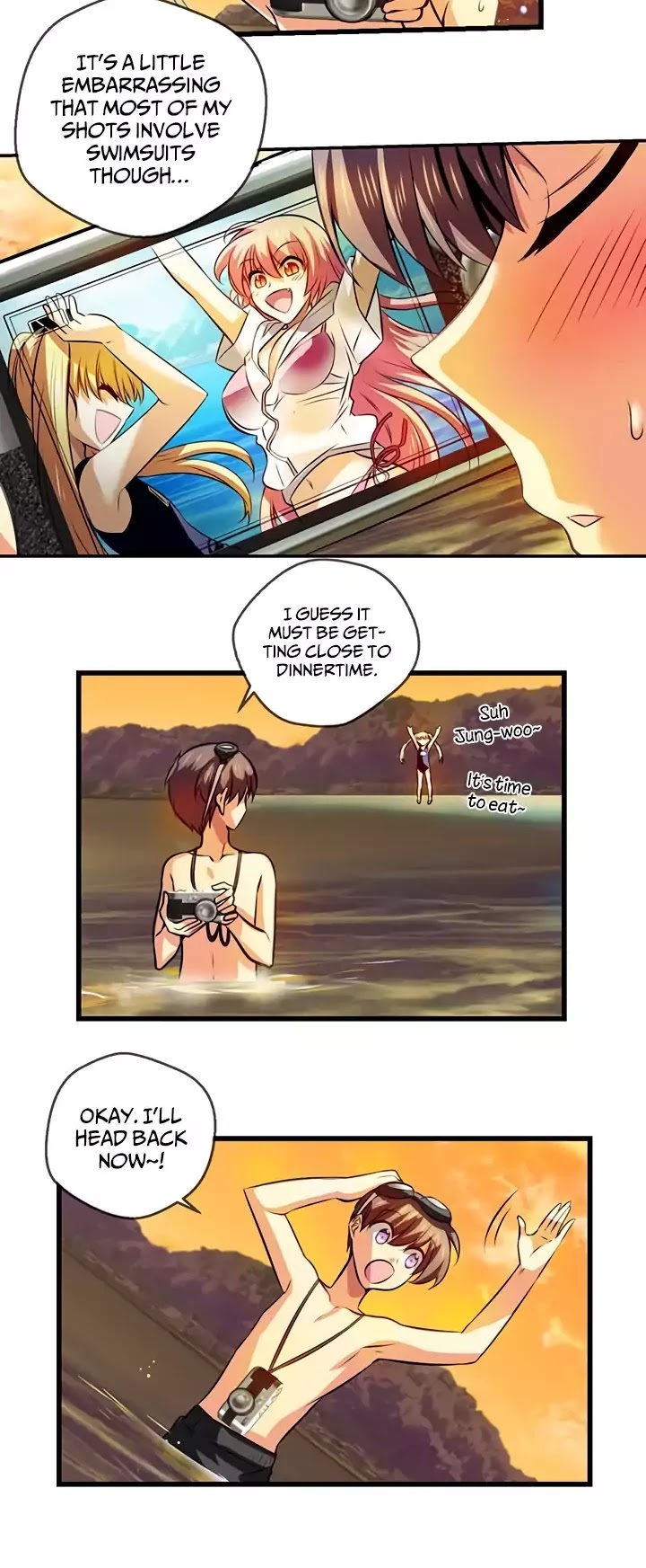 Hyulla's Race Chapter 47.2 page 11 - Chapter 47.2: Summer, Swimsuits, And The Beach! (2)