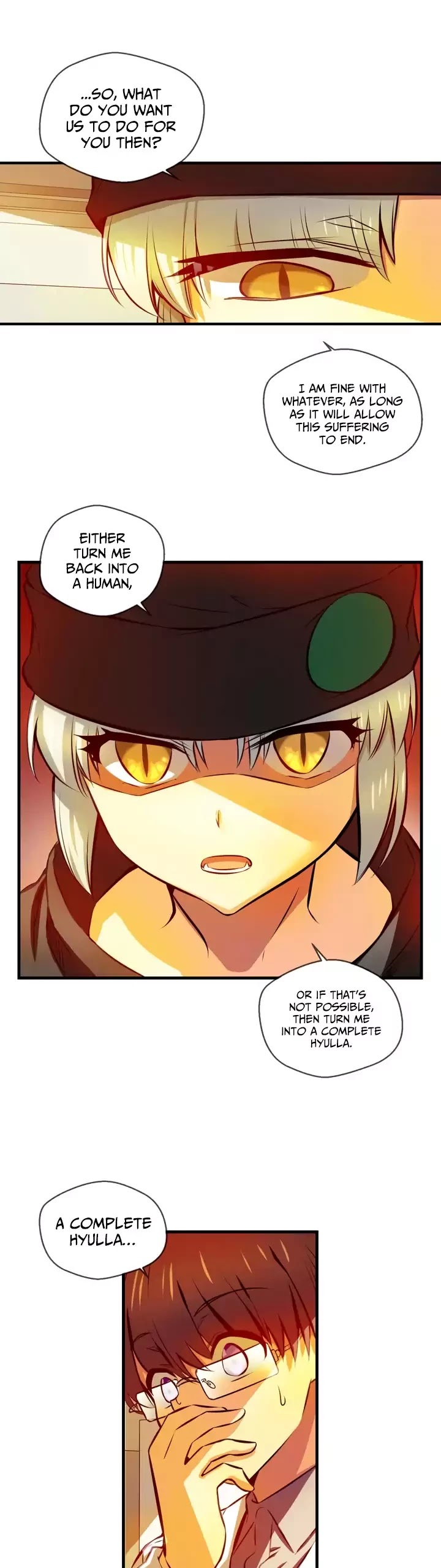 Hyulla's Race Chapter 55.2 page 12 - Chapter 55.2: Confrontation and Truth (2)