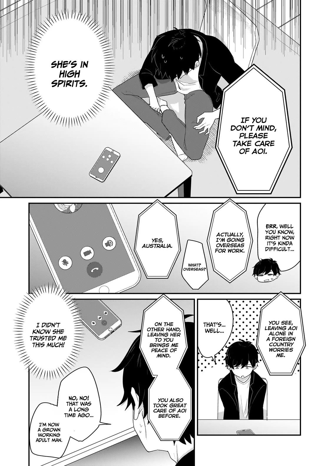 I, a Tired Office Worker, Start Living Together with a Beautiful Highschool Girl whom I Met Again After 7 Years Chapter 1 page 14 - Chapter 1