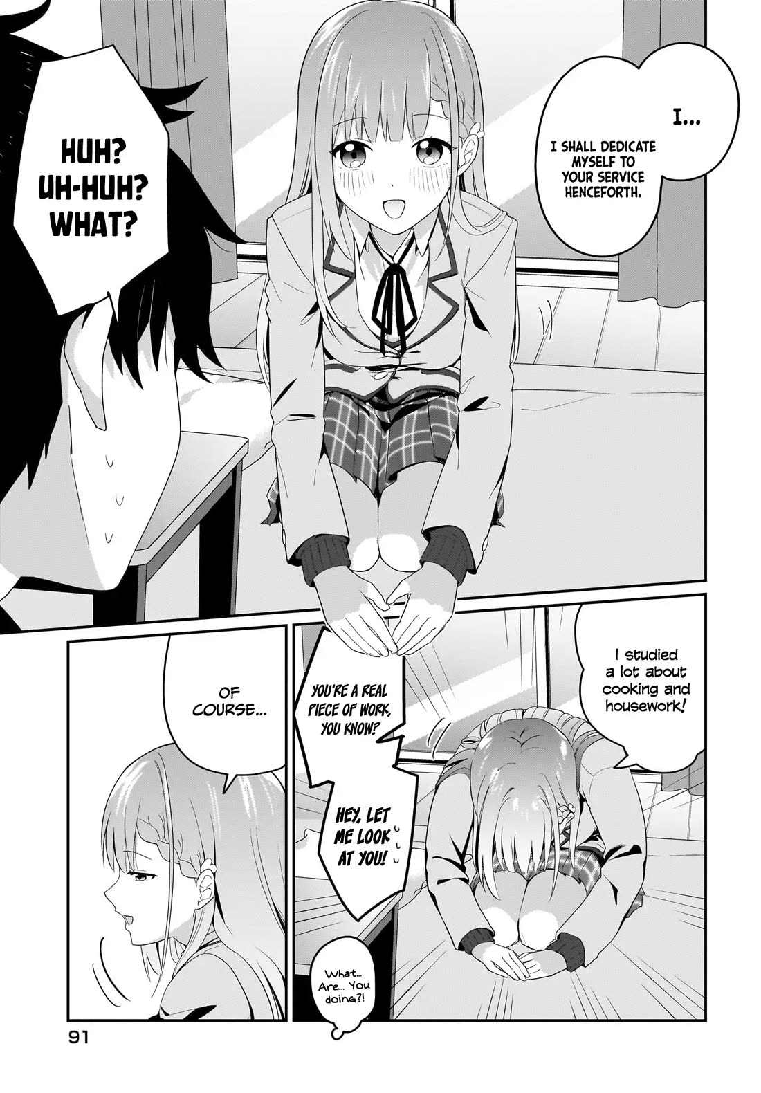 I, a Tired Office Worker, Start Living Together with a Beautiful Highschool Girl whom I Met Again After 7 Years Chapter 1 page 22 - Chapter 1