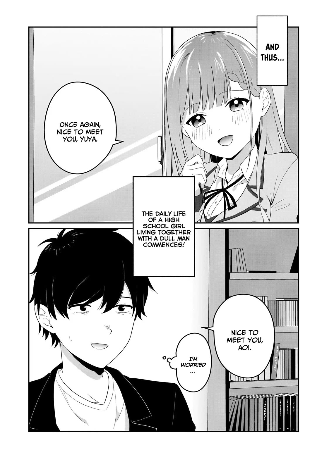 I, a Tired Office Worker, Start Living Together with a Beautiful Highschool Girl whom I Met Again After 7 Years Chapter 1 page 24 - Chapter 1