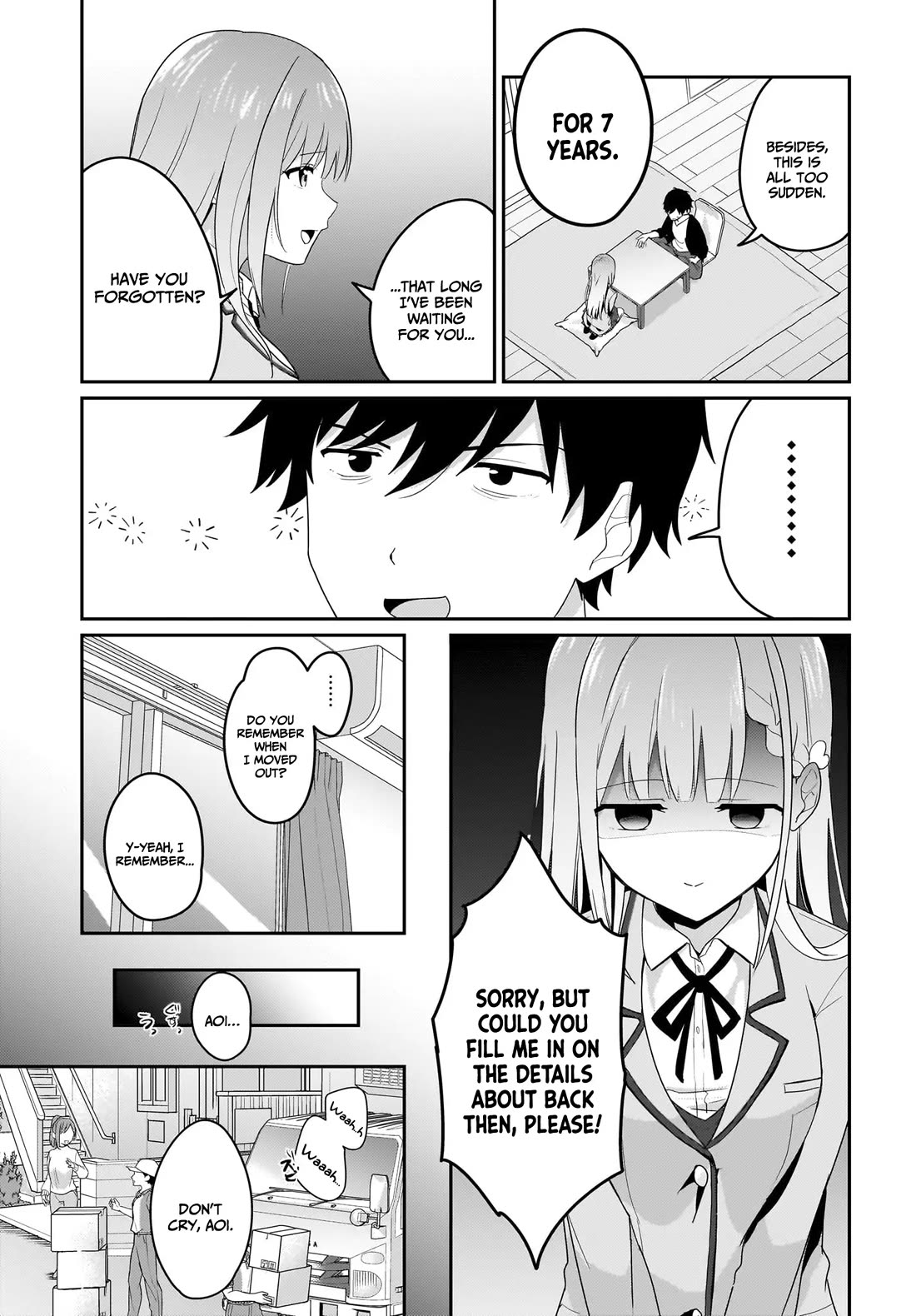 I, a Tired Office Worker, Start Living Together with a Beautiful Highschool Girl whom I Met Again After 7 Years Chapter 1 page 8 - Chapter 1