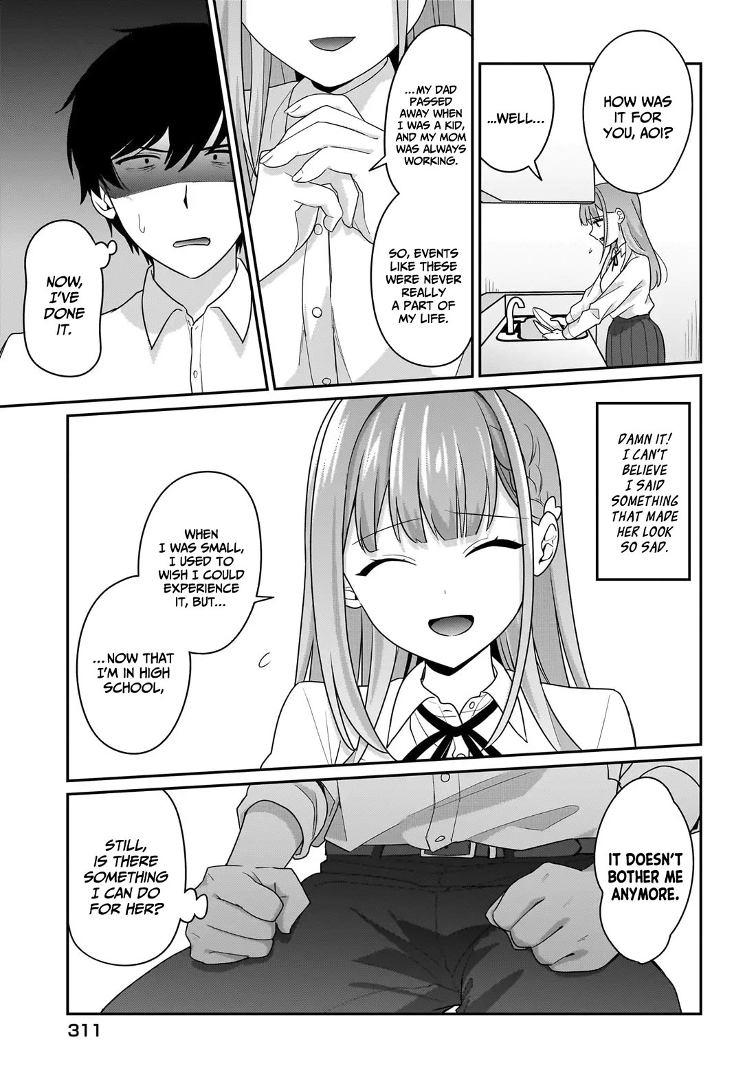 I, a Tired Office Worker, Start Living Together with a Beautiful Highschool Girl whom I Met Again After 7 Years Chapter 10 page 10 - Chapter 10