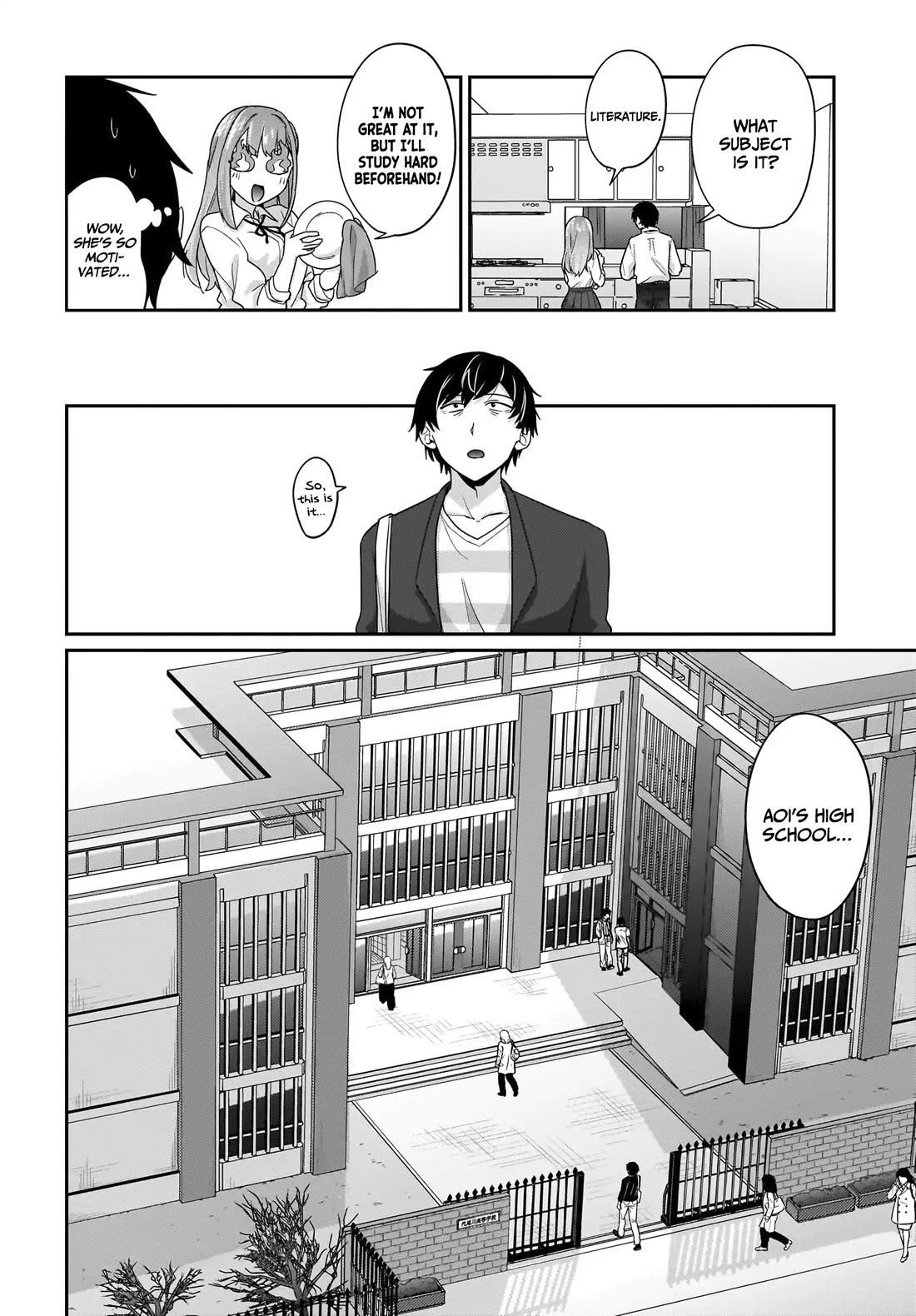 I, a Tired Office Worker, Start Living Together with a Beautiful Highschool Girl whom I Met Again After 7 Years Chapter 10 page 13 - Chapter 10