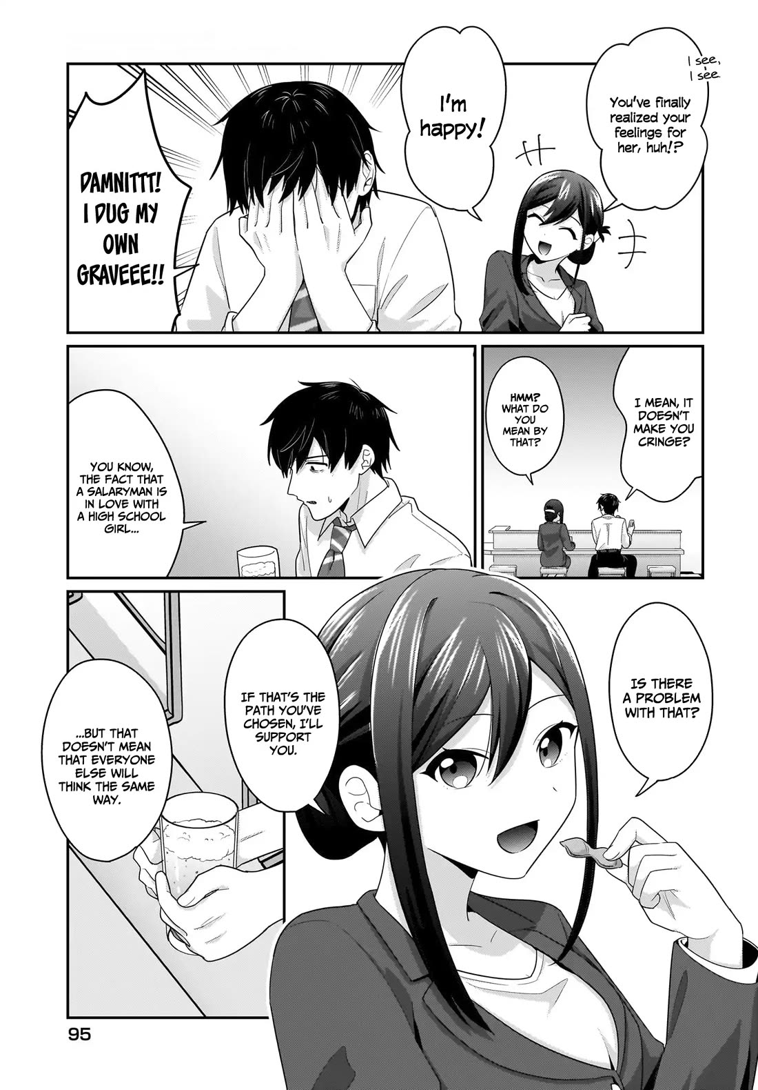 I, a Tired Office Worker, Start Living Together with a Beautiful Highschool Girl whom I Met Again After 7 Years Chapter 11 page 10 - Chapter 11
