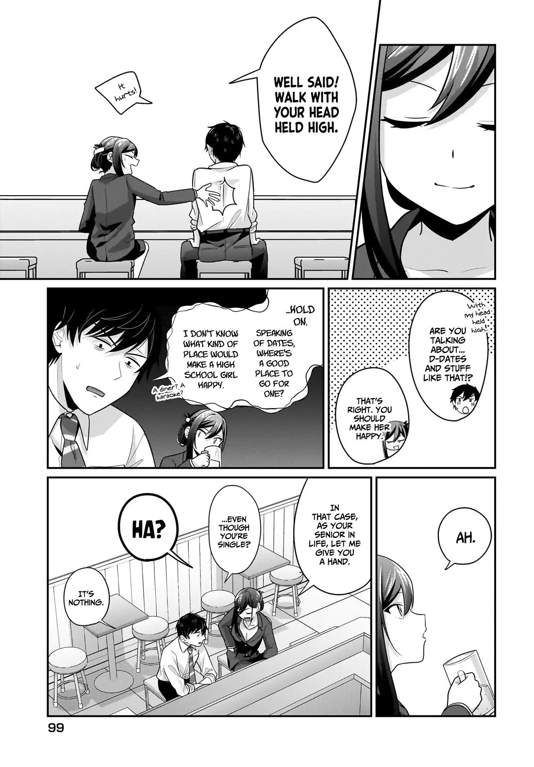 I, a Tired Office Worker, Start Living Together with a Beautiful Highschool Girl whom I Met Again After 7 Years Chapter 11 page 14 - Chapter 11