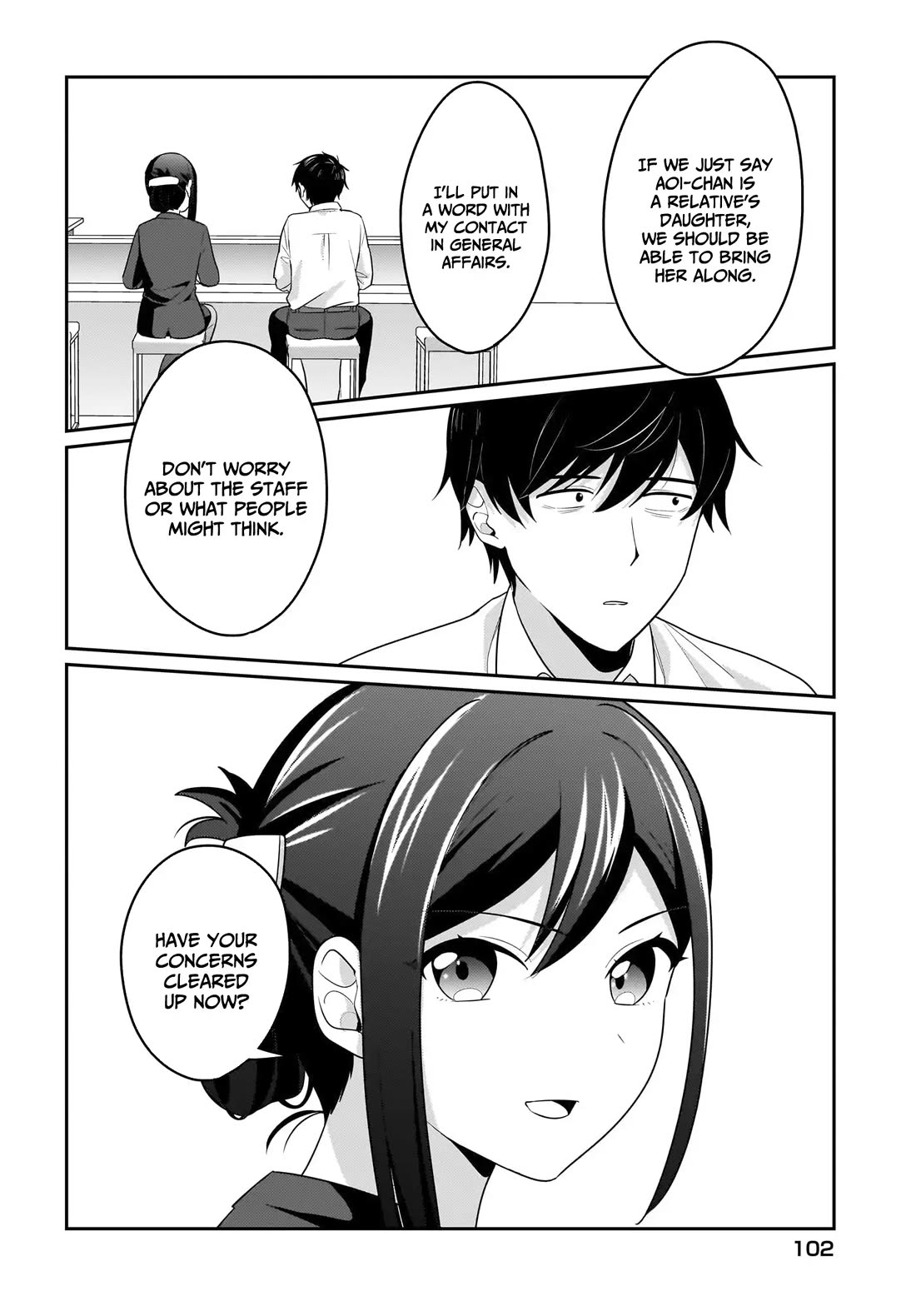 I, a Tired Office Worker, Start Living Together with a Beautiful Highschool Girl whom I Met Again After 7 Years Chapter 11 page 17 - Chapter 11