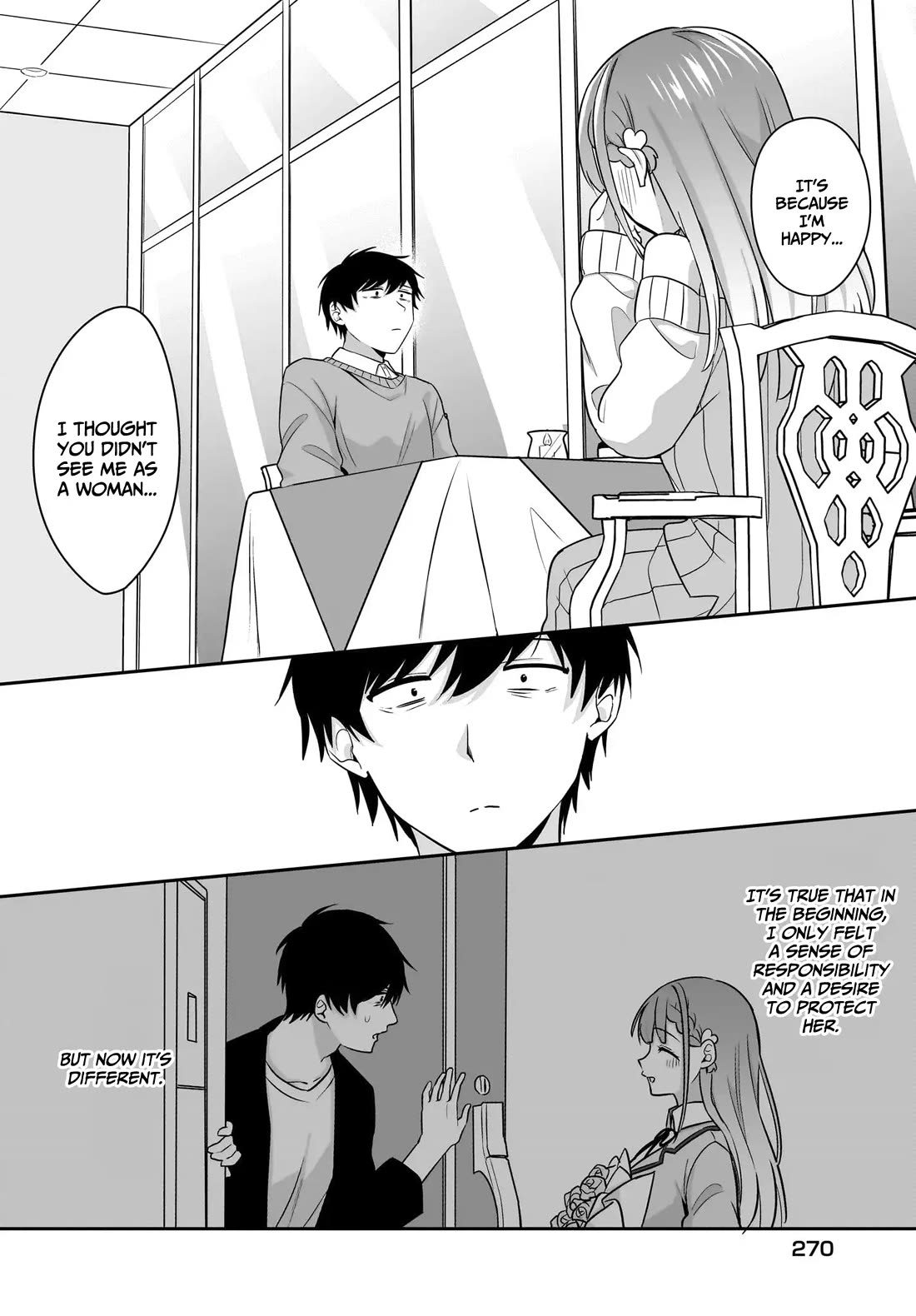 I, a Tired Office Worker, Start Living Together with a Beautiful Highschool Girl whom I Met Again After 7 Years Chapter 14 page 7 - Chapter 14