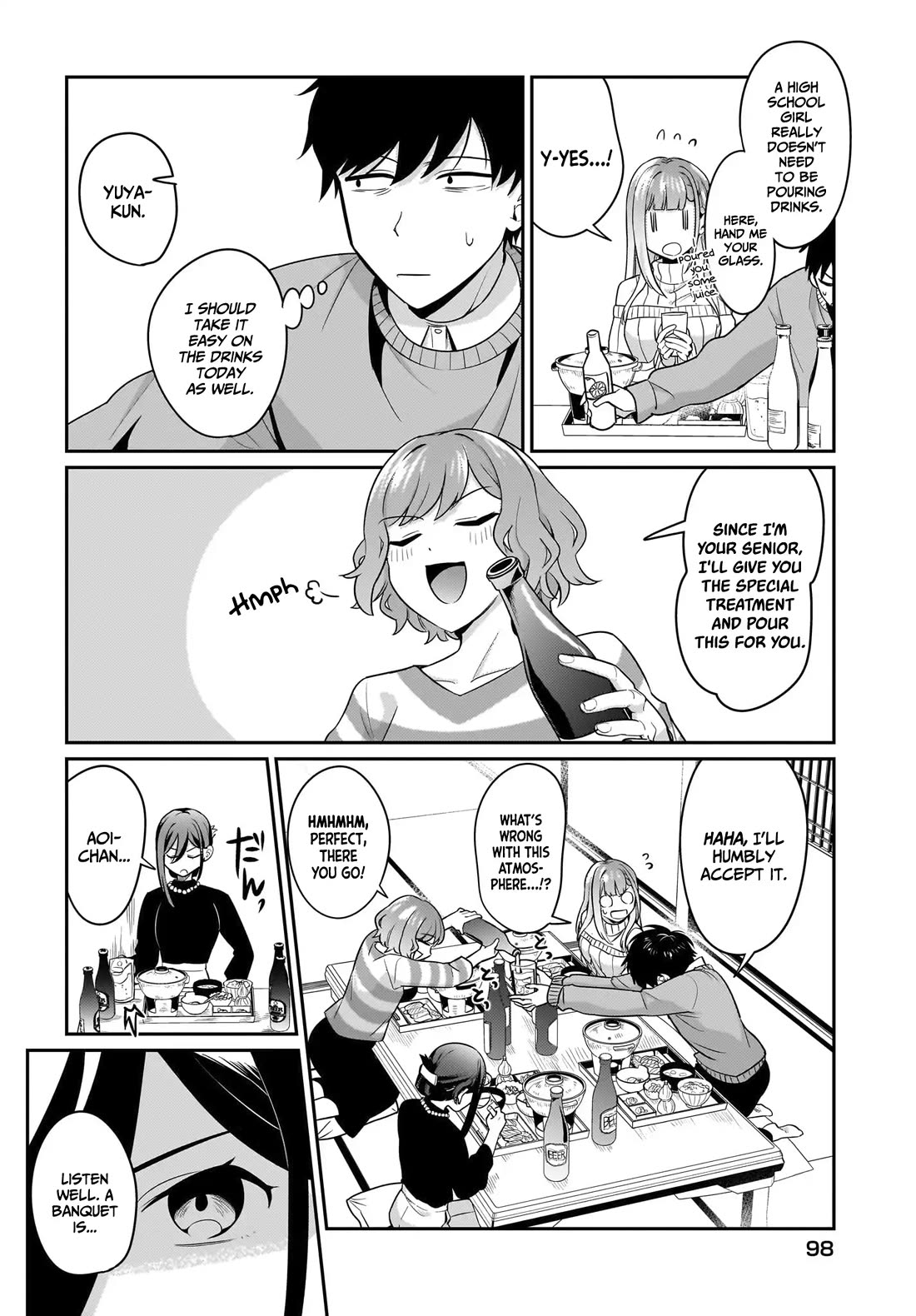 I, a Tired Office Worker, Start Living Together with a Beautiful Highschool Girl whom I Met Again After 7 Years Chapter 15 page 11 - Chapter 15