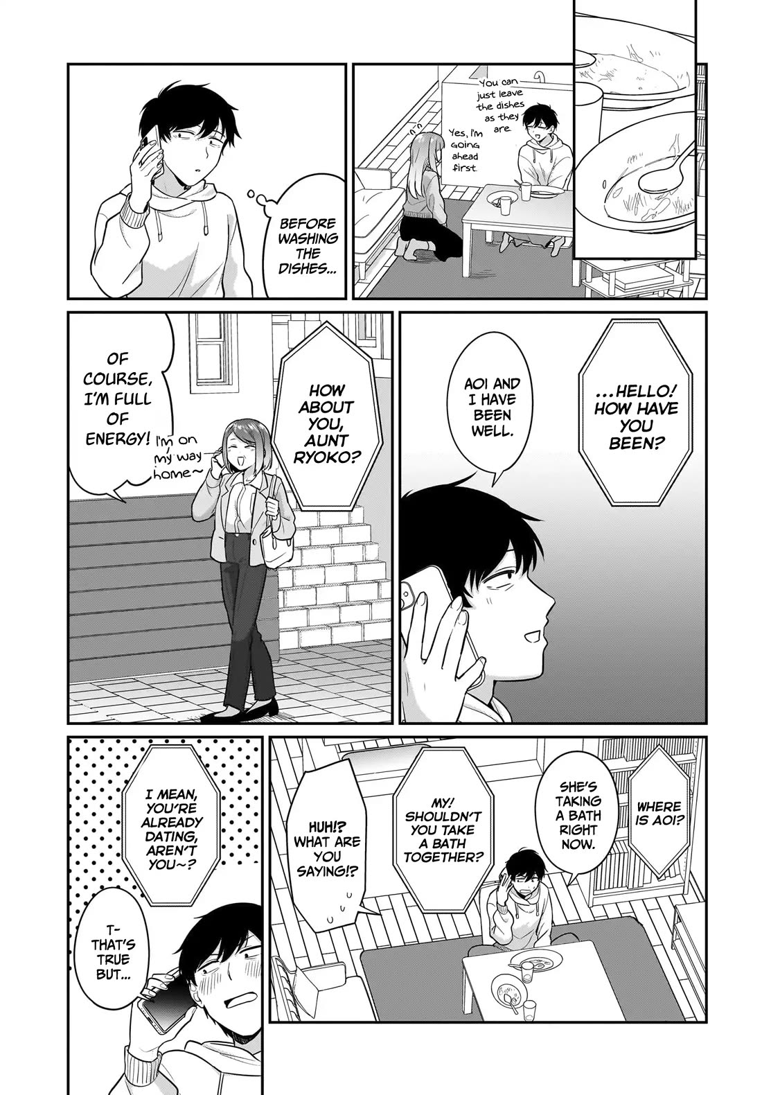 I, a Tired Office Worker, Start Living Together with a Beautiful Highschool Girl whom I Met Again After 7 Years Chapter 17 page 12 - Chapter 17