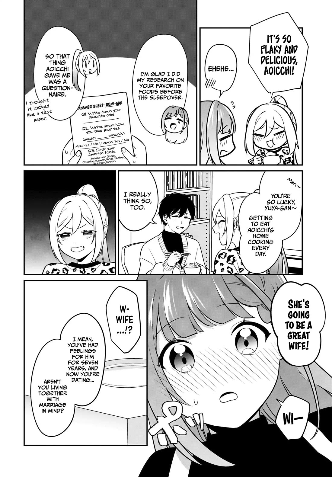 I, a Tired Office Worker, Start Living Together with a Beautiful Highschool Girl whom I Met Again After 7 Years Chapter 19 page 19 - Chapter 19