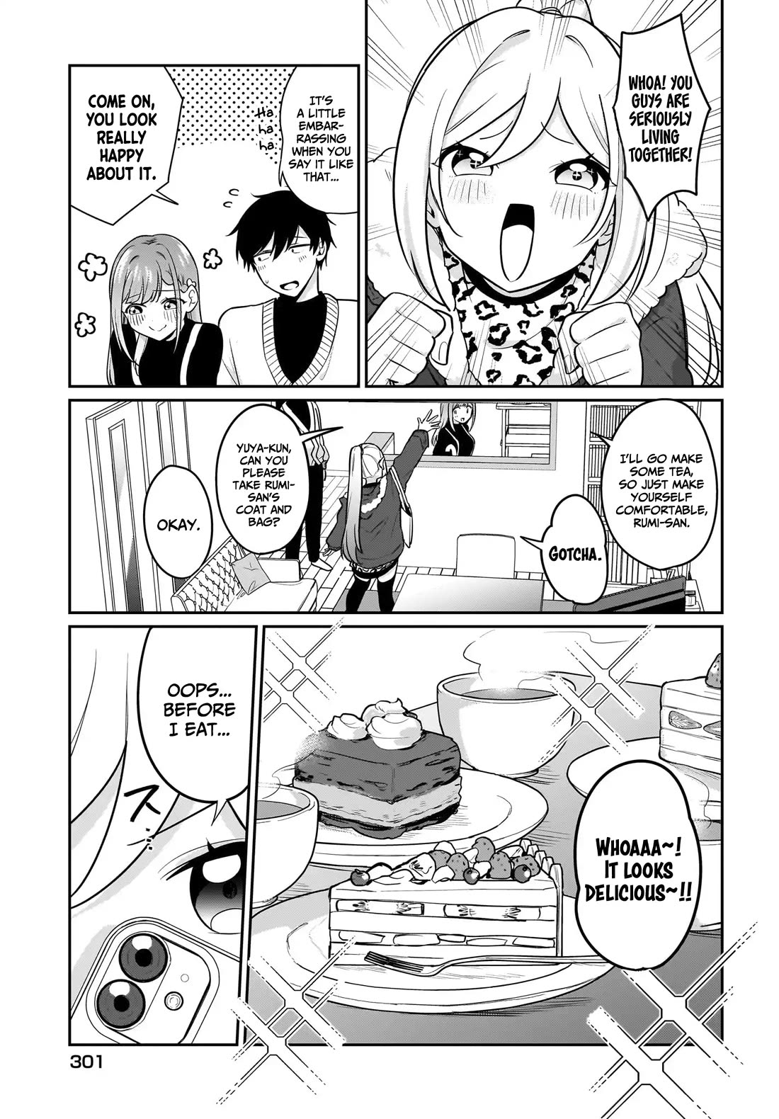 I, a Tired Office Worker, Start Living Together with a Beautiful Highschool Girl whom I Met Again After 7 Years Chapter 19 page 4 - Chapter 19