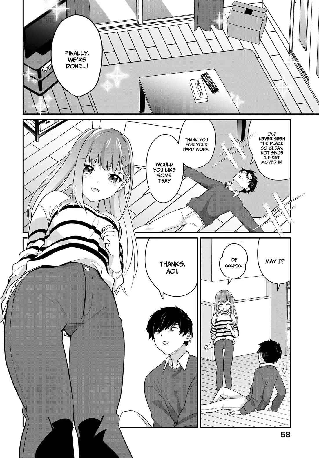 I, a Tired Office Worker, Start Living Together with a Beautiful Highschool Girl whom I Met Again After 7 Years Chapter 2 page 15 - Chapter 2