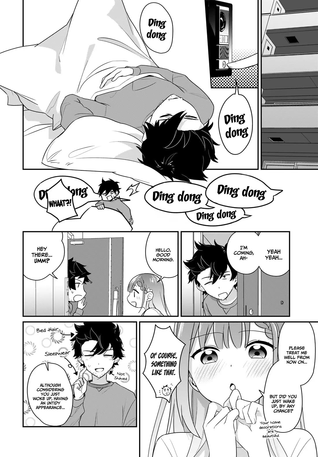 I, a Tired Office Worker, Start Living Together with a Beautiful Highschool Girl whom I Met Again After 7 Years Chapter 2 page 5 - Chapter 2