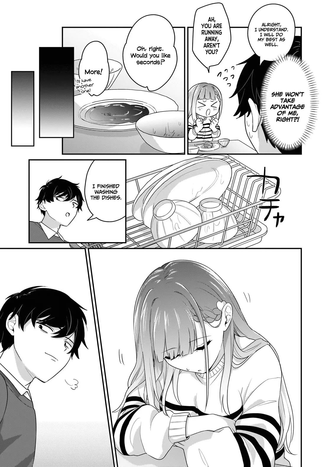 I, a Tired Office Worker, Start Living Together with a Beautiful Highschool Girl whom I Met Again After 7 Years Chapter 3 page 18 - Chapter 3
