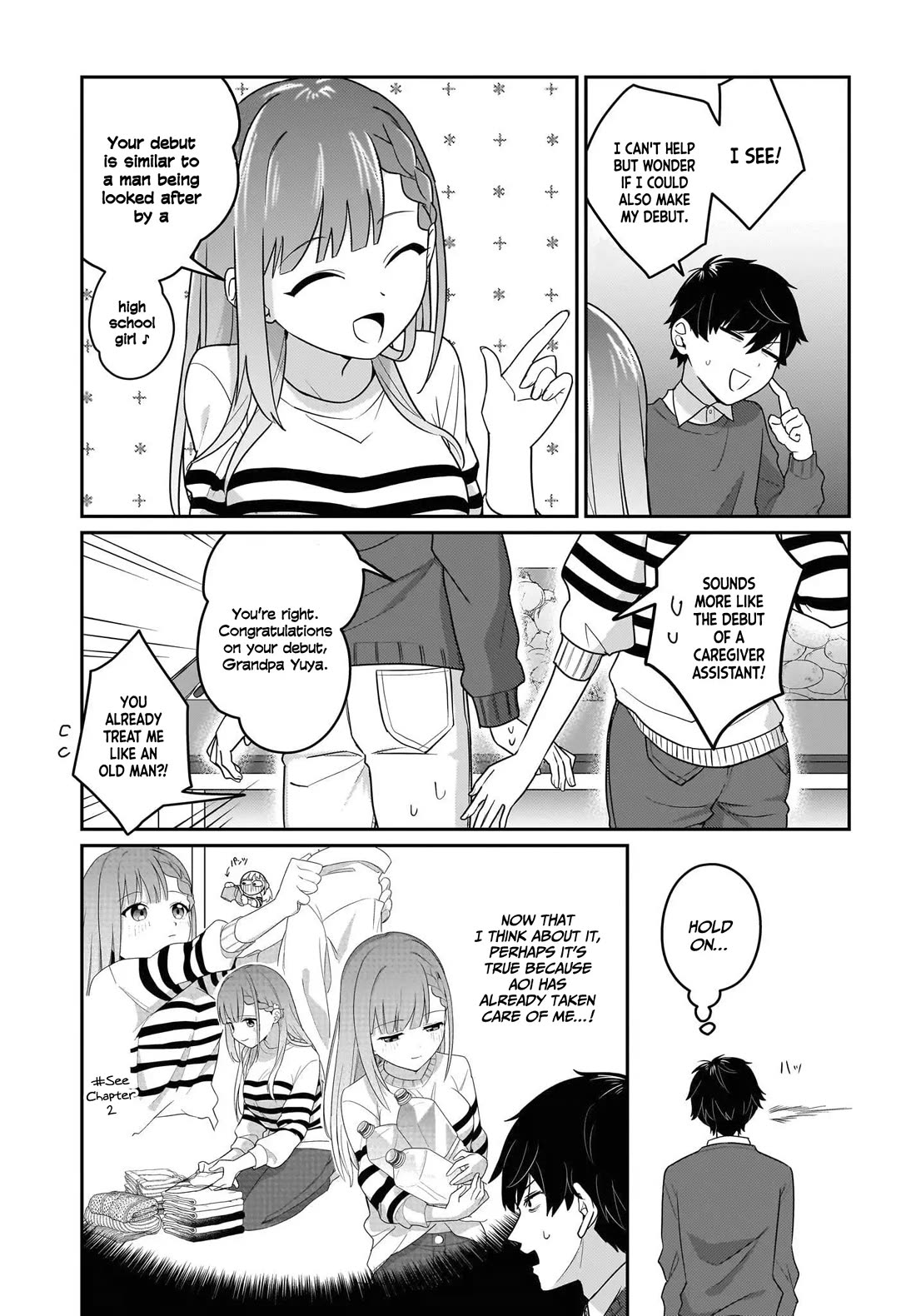 I, a Tired Office Worker, Start Living Together with a Beautiful Highschool Girl whom I Met Again After 7 Years Chapter 3 page 4 - Chapter 3