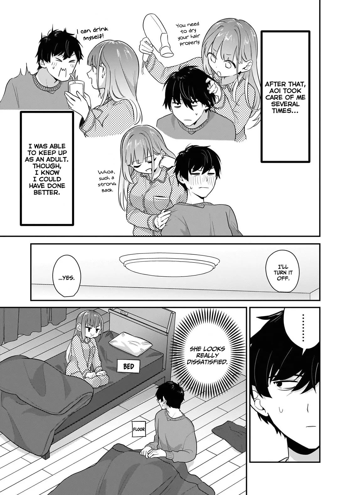 I, a Tired Office Worker, Start Living Together with a Beautiful Highschool Girl whom I Met Again After 7 Years Chapter 4 page 12 - Chapter 4