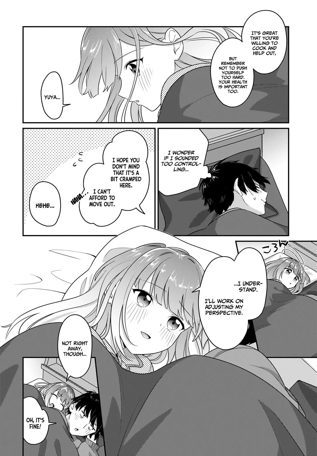 I, a Tired Office Worker, Start Living Together with a Beautiful Highschool Girl whom I Met Again After 7 Years Chapter 4 page 19 - Chapter 4