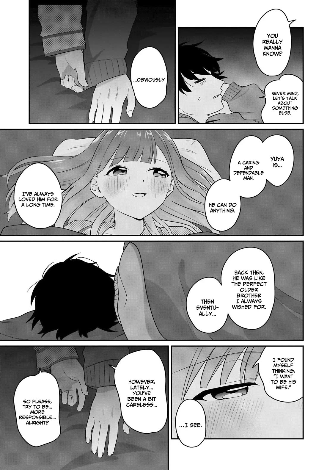 I, a Tired Office Worker, Start Living Together with a Beautiful Highschool Girl whom I Met Again After 7 Years Chapter 4 page 22 - Chapter 4