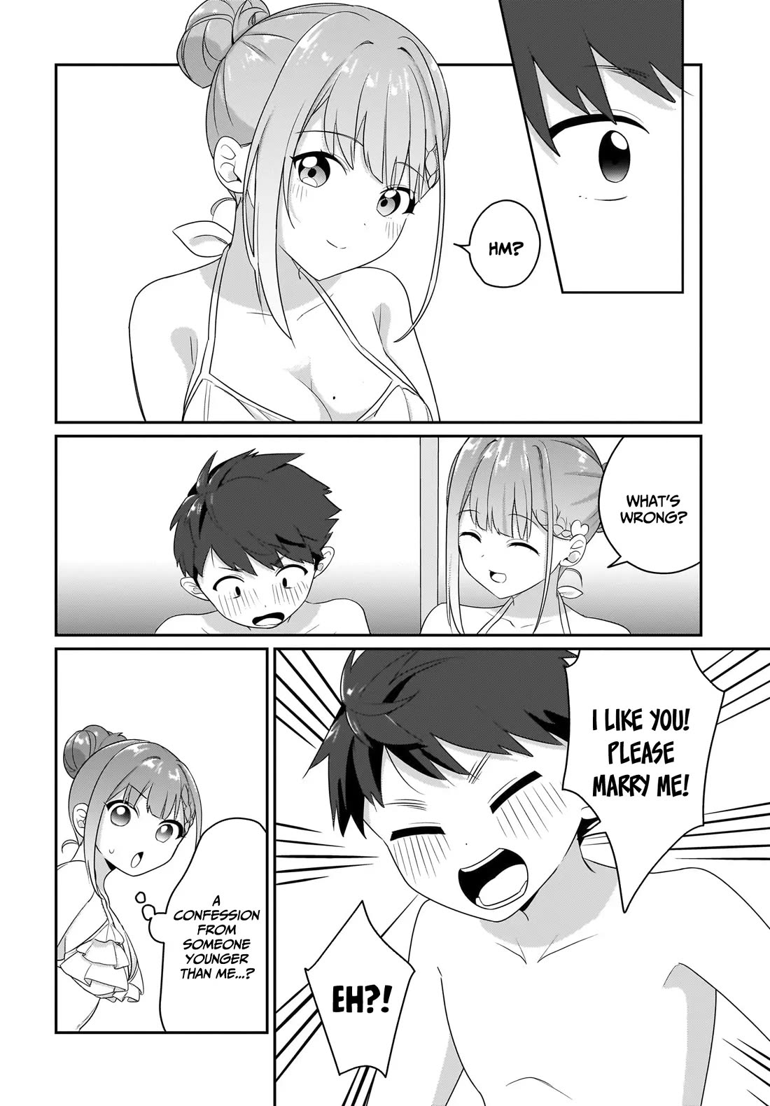 I, a Tired Office Worker, Start Living Together with a Beautiful Highschool Girl whom I Met Again After 7 Years Chapter 7.5 page 14 - Chapter 7.5