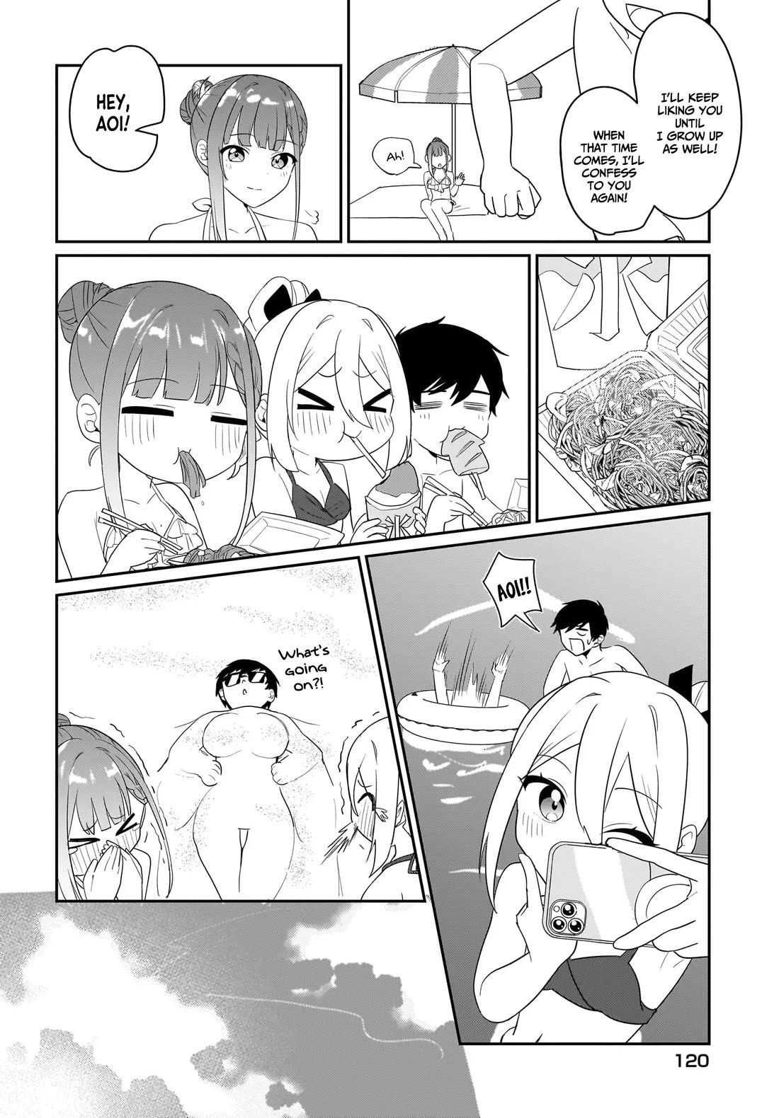 I, a Tired Office Worker, Start Living Together with a Beautiful Highschool Girl whom I Met Again After 7 Years Chapter 7.5 page 16 - Chapter 7.5