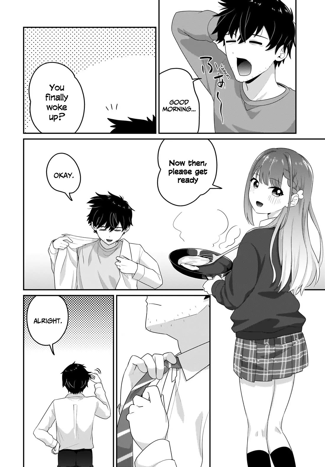 I, a Tired Office Worker, Start Living Together with a Beautiful Highschool Girl whom I Met Again After 7 Years Chapter 7 page 3 - Chapter 7