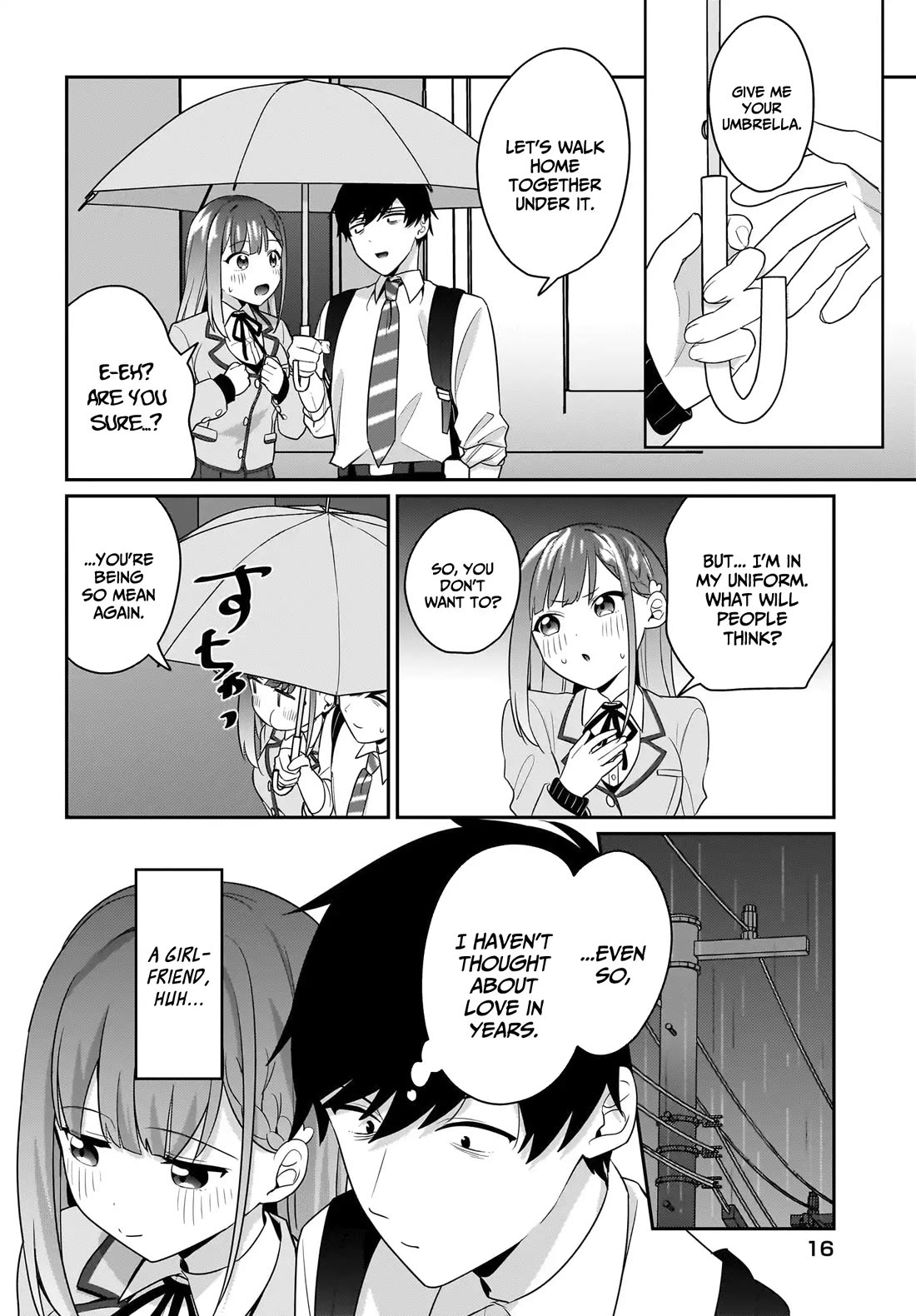 I, a Tired Office Worker, Start Living Together with a Beautiful Highschool Girl whom I Met Again After 7 Years Chapter 8 page 13 - Chapter 8