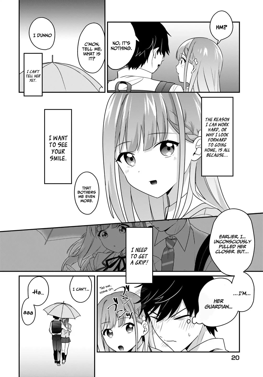 I, a Tired Office Worker, Start Living Together with a Beautiful Highschool Girl whom I Met Again After 7 Years Chapter 8 page 17 - Chapter 8