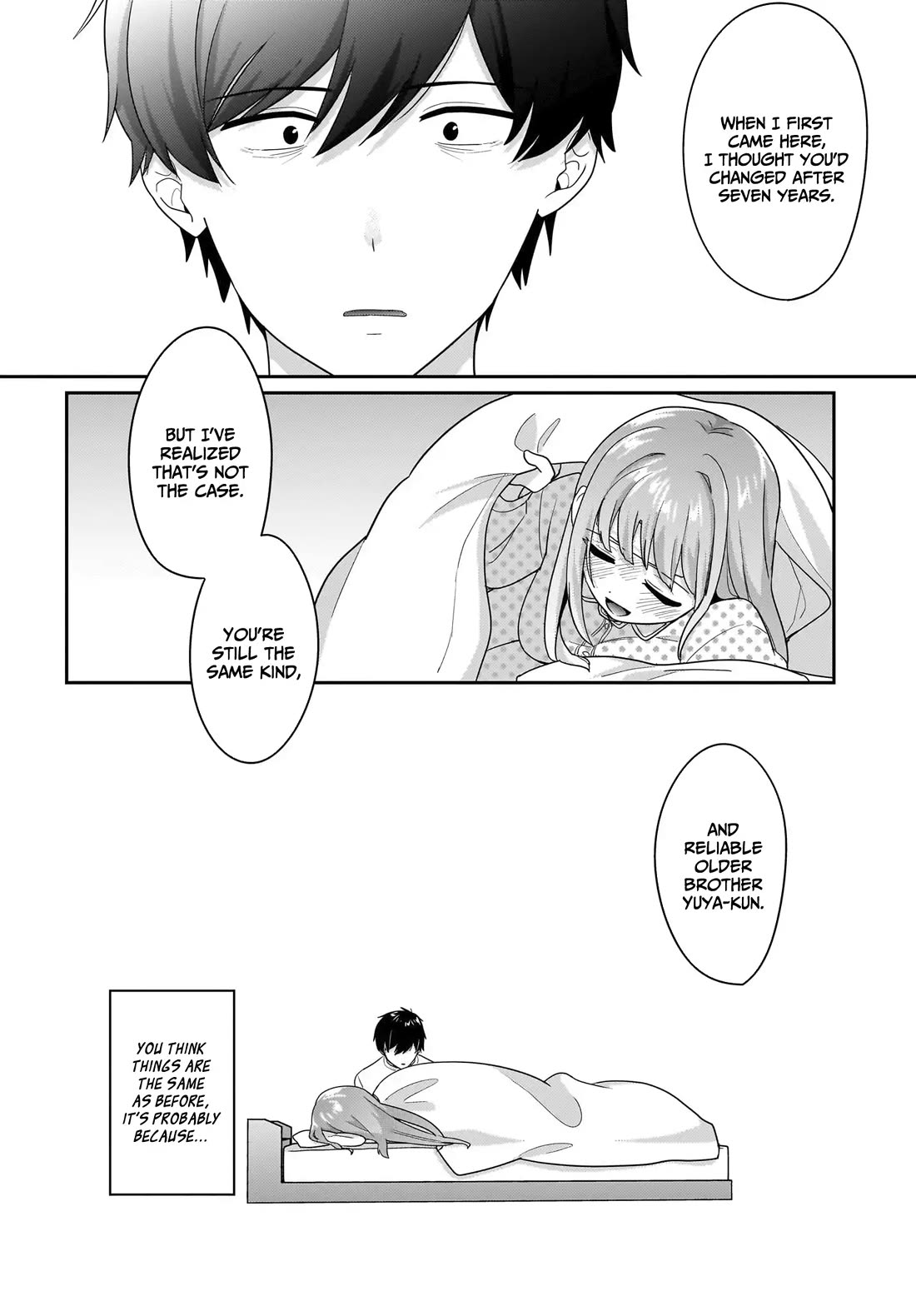 I, a Tired Office Worker, Start Living Together with a Beautiful Highschool Girl whom I Met Again After 7 Years Chapter 9 page 15 - Chapter 9
