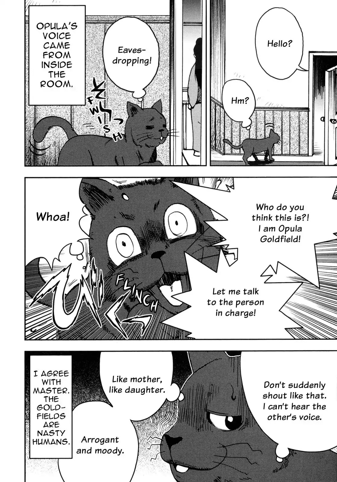 I Am a Cat Chapter 4 page 27 - Chapter 4: The Goldfield Family